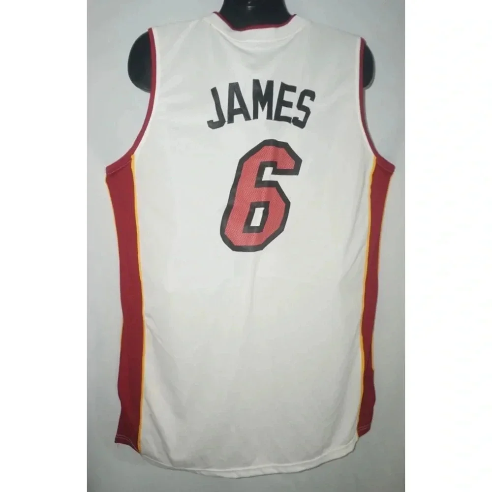 Labron James Miami Heat Adidas Jersey XXL